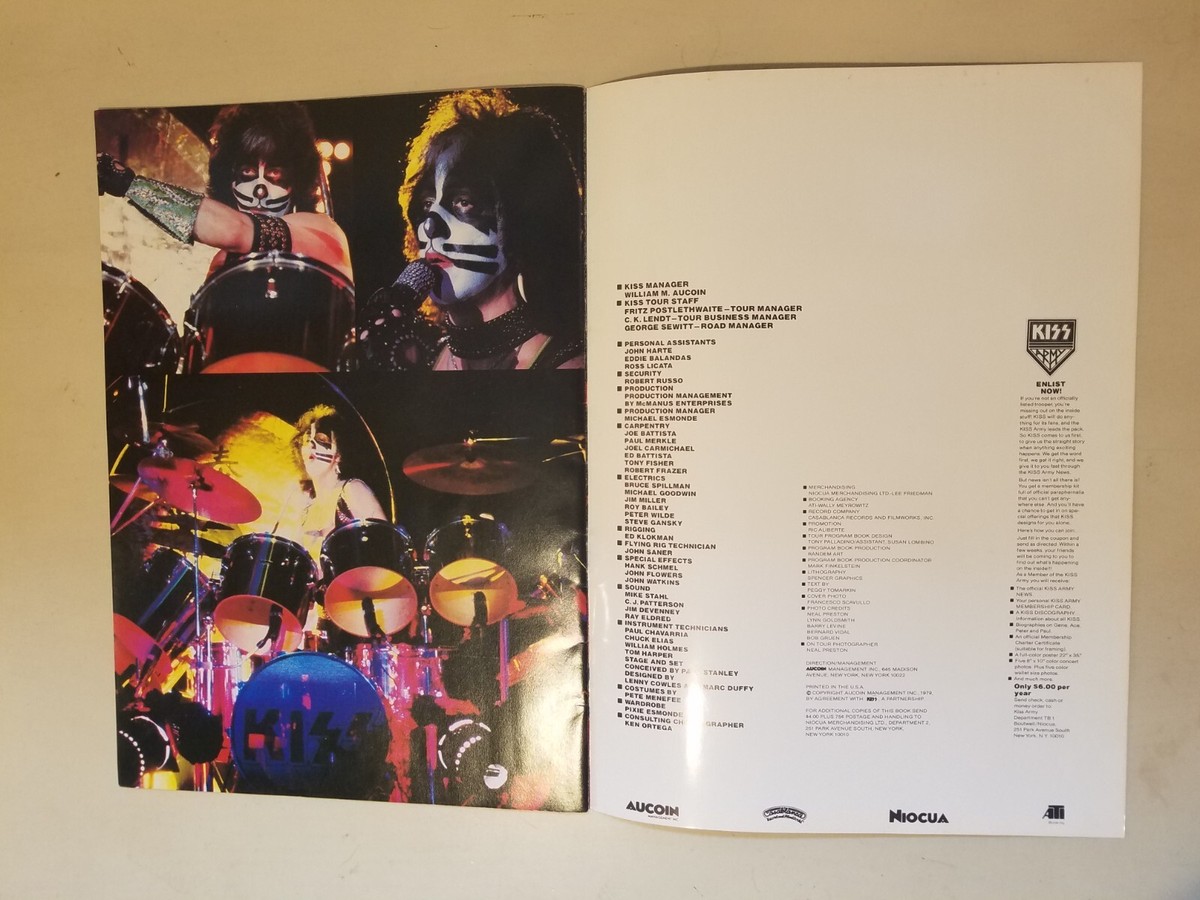 KISS 1979年ビンテージカレンダー:超希少品 KISS 1979年ビンテージカレンダー:超希少品 - メルカリ
