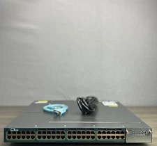 Cisco WS-C3560X-48P-S 48 Port PoE+ Gigabit Switch - Same Day Shipping