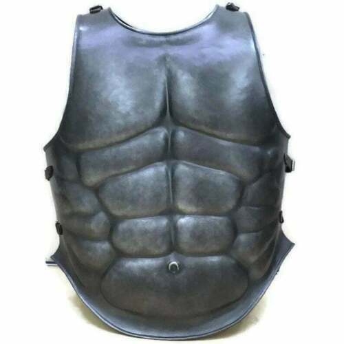 Medieval Muscle Chest Armor/Breastplate/Armor jacket SCA Halloween costume gift - Foto 1 di 3