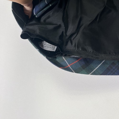 Jack Wills Size 12 Green Navy Tartan Mini Skirt Punk Rock BNWT - Picture 4 of 7