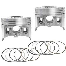 2PCS 62mm Piston Ring Kit For kawasaki Ninja250 86-07 GPX250R 88-07 ZZR250 90-07