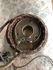 YAMAHA XS500 ALTERNATOR STATOR WINDINGS XS500 STATOR GENRATOR COILS WINDINGS