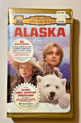 Alaska - VHS 1998 - Charlton Heston Thora Birch - Clamshell - Sealed Mint New!
