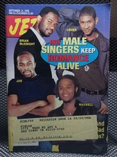R&B Usher Joe Maxwell McKnight Black Americana Vtg JET Magazine Septembe 14 1998