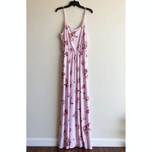 floral knit maxi dress