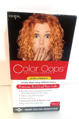 Developlus Color Oops Hair Color Remover Extra Strength Ammonia And Bleach Free