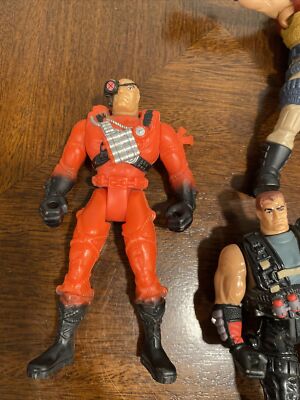 Lot of 6 Gi Joe Extreme by Hasbro 1990s Vintage Action