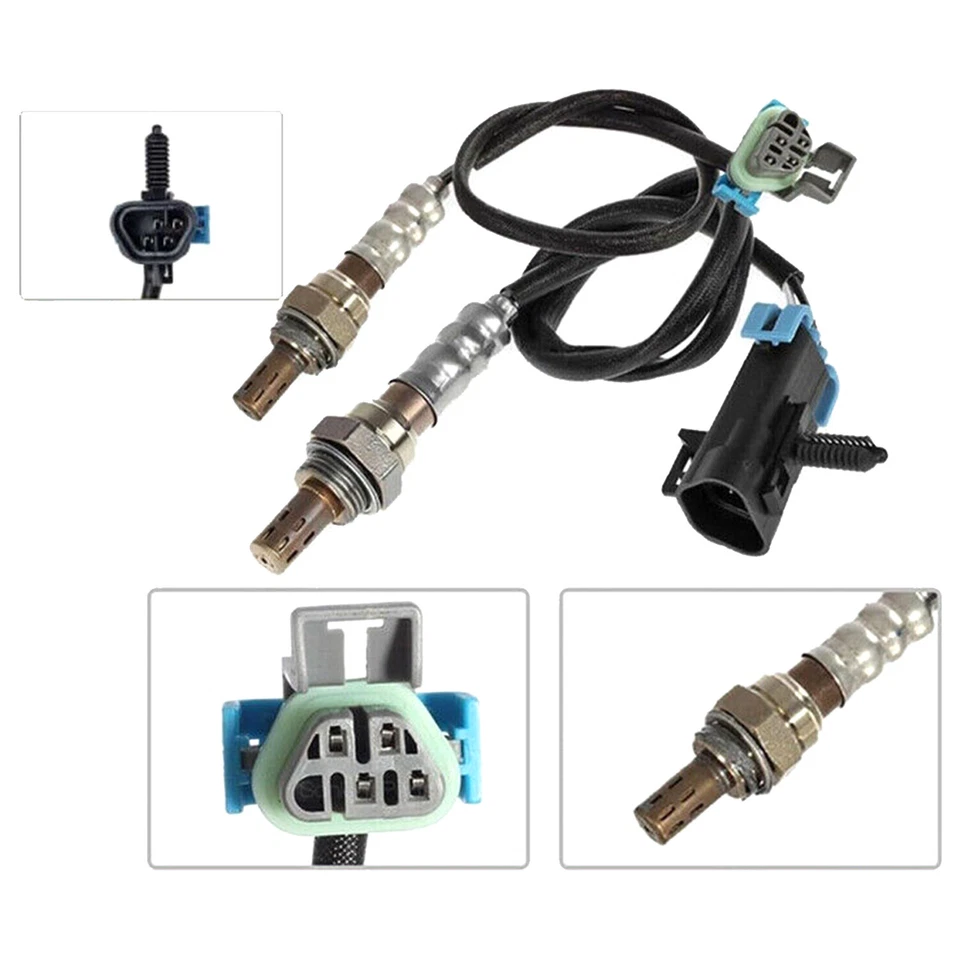 2pcs Oxygen O2 Sensor Up+Downstream For Chevy Equinox LTZ LS GMC Terrain SLE SLT - Image 2 of 4