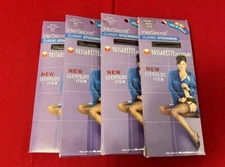 VASSARETTE CLASSIC STOCKINGS 4 PAIR, Color: Black, Size Woman 1 (Plus) 4015