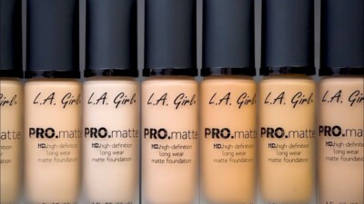 L.A. Girl Pro Matte HD Foundation Choose Your Shade