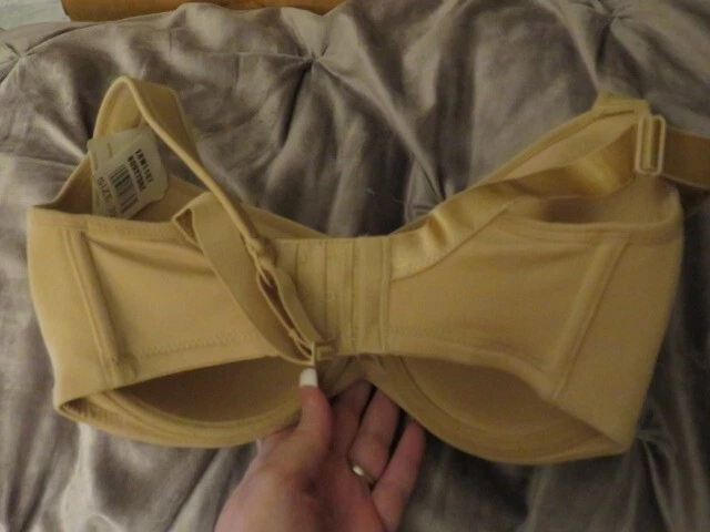 Sujetador con aros Essential Bodywear "NUEVO CON ETIQUETAS" #1107 Buff 32G NUEVO Foto 2 de 3