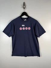 Vtg Jerzees Mens Crewneck Comedy Central Graphic Logo T Shirt Blue Sz M 20x25