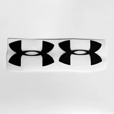 Under Armour Heat Transfer Iron On Logo 3" 2pcs pick your color sports diy decal