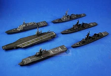 USS Nimitz Nuclear Supercarrier Destroyer Littoral Combat Ship Battleships Set 6