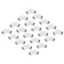 Pack of 20 PVC Conduit Coupler 90 Degree Elbow Fittings 20mm Electrical Conduit