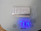 10 Troy Oz. Heraeus German Feinsilber Serial #'d W/Certificate-Unhandled