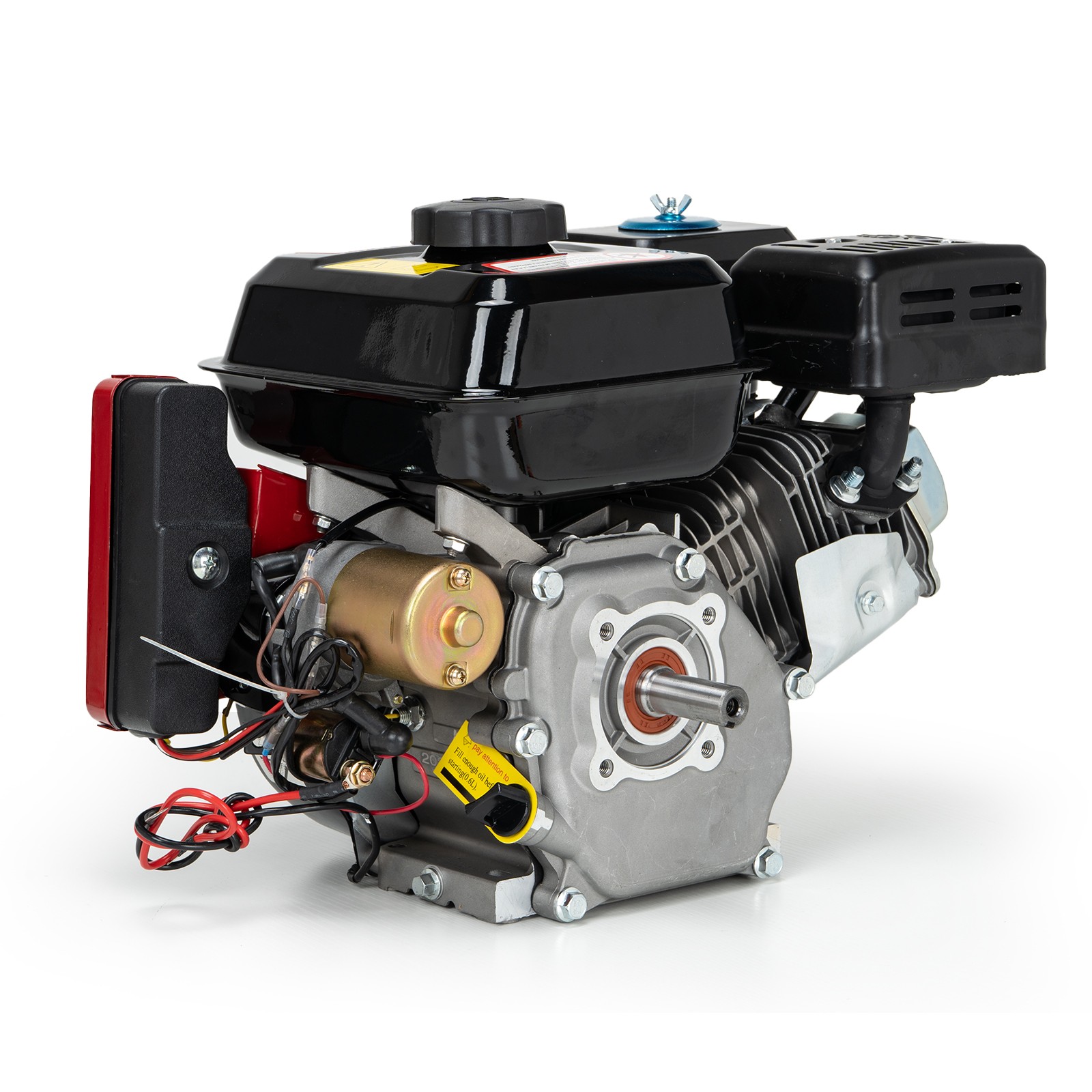 Electric Start Horizontal Engine 4-Stroke 212CC Go Kart Gas Engine Motor 7.5HP~