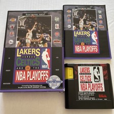 Lakers vs. Celtics and the NBA Playoffs (Sega Genesis, 1990) Complete In Box