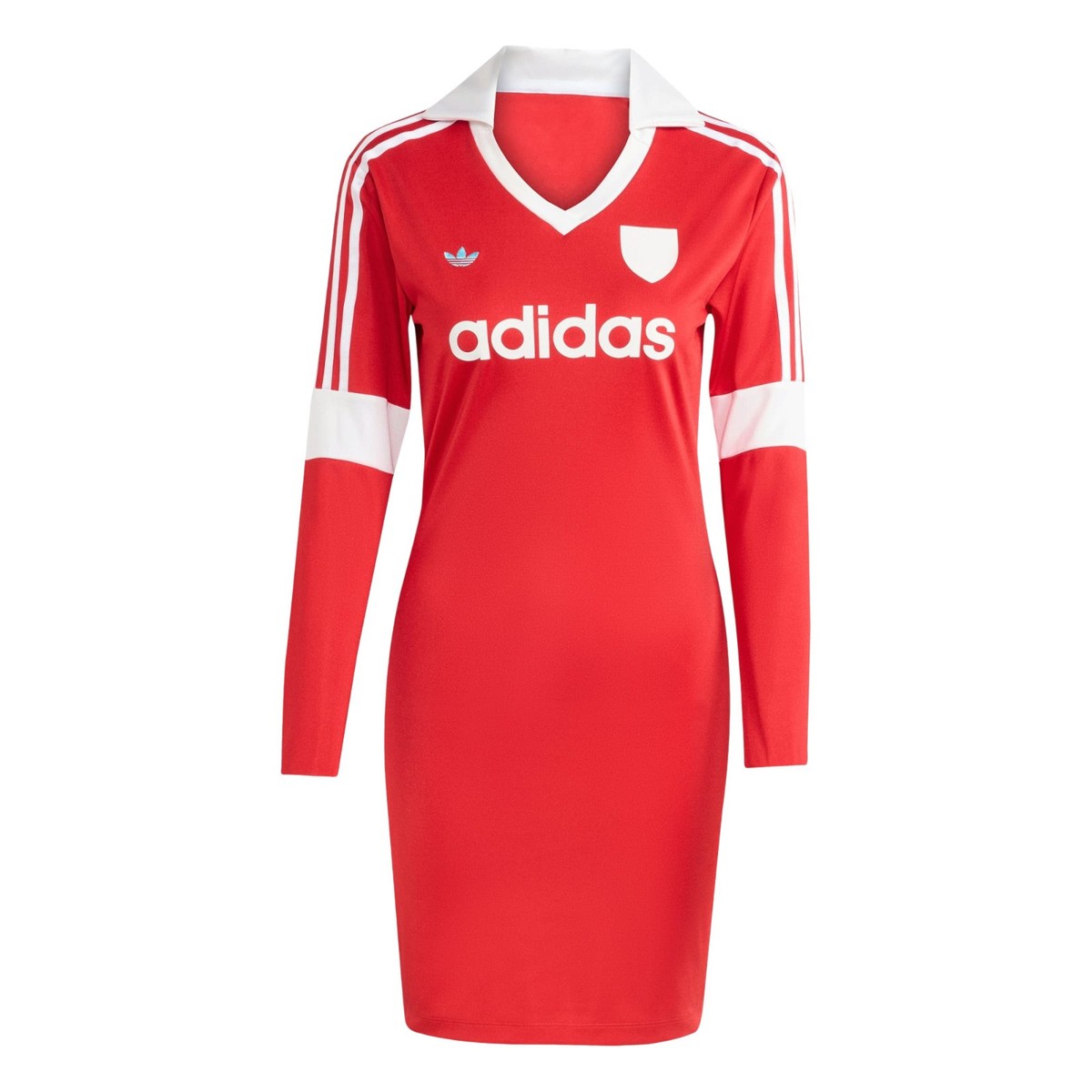 adidas jersey dress adidas Women's Graphic Soccer Jersey Dress - Better Scarlet
