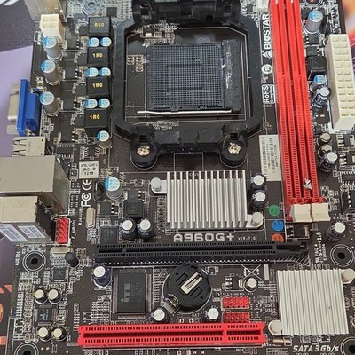 BIOSTAR A960G+ ATX Motherboard Socket AM3+ DDR3 SATA PCI Express On-Board Audio