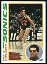 1978-79 Topps Dennis Johnson 78 RC