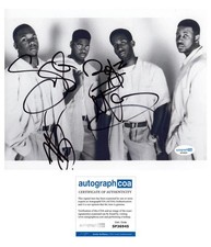 Shawn Stockman & Wanya Morris "Boyz II Men" AUTOGRAPHS Signed 8x10 Photo ACOA
