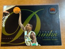 1993-94 SkyBox Premium Shawn Kemp #D5 Dynamic Dunks Seattle SuperSonics