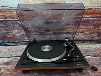Vintage BSR Quanta 400 Belt-Drive Turntable   Tested And Working 