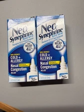 2 Neo-Synephrine REGULAR strength Nasal Congestion Non Drowsy