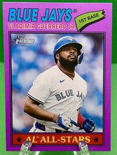 2026 Topps Heritage - Vladimir Guerrero Jr. #46 Light Purple Border AL All Star