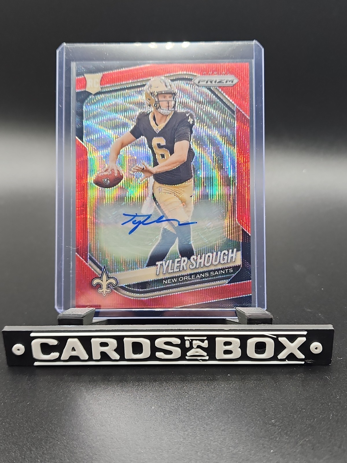 Tyler Shough Autograph Red Wave #327