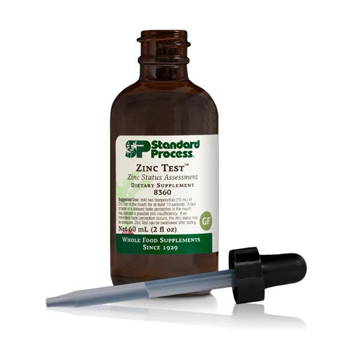 Standard Process Inc. Standard Process Zinc Test - Noninvasive Status
