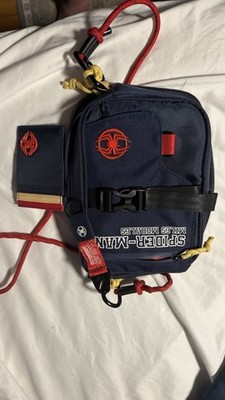 Marvel Spider-Man Miles Morales Crossbody Bag Adjustable Strap with wallet