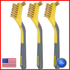 Retailer Basics Brass Mini Wire Brushes For Cleaning Rust Removal Paint Removal