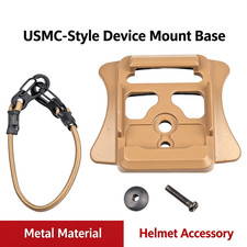 Tactical ECH Helmet NVG Mount, Alloy Night Vision Goggle Mounting Base Bracket