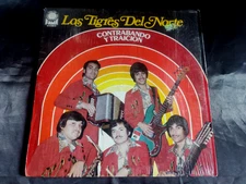 Los Tigres Del Norte "Contrabando y Triacion" 1975 Discos Fama Norteno Lp Tested