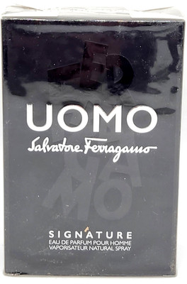 Uomo Signature By Salvatore Ferragamo For Men Eau de Parfum Spray 3.4 fl oz