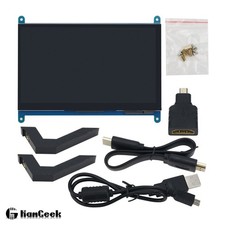 7" HDMI Display USB Capacitive Touch Screen 1024x600 For PC Raspberry Pi