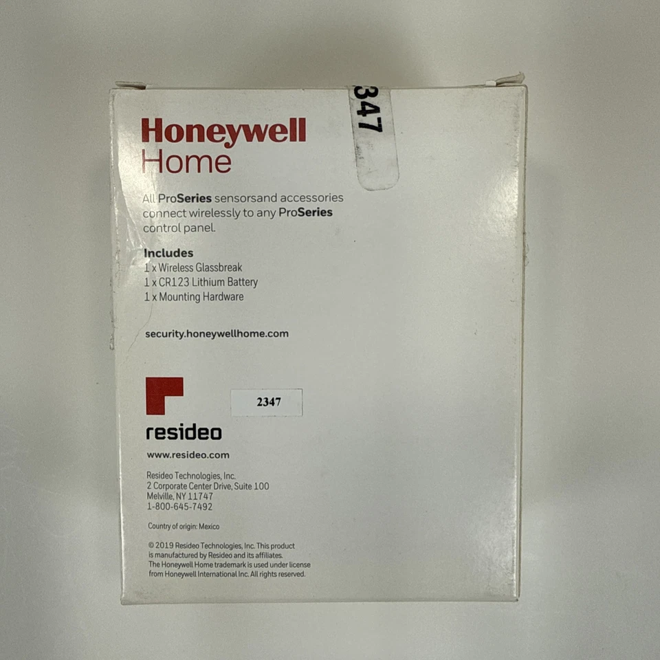 New Honeywell PROSIXGB Pro Series Wireless Glassbreak Sensor, 25' Range - Image 3 of 4
