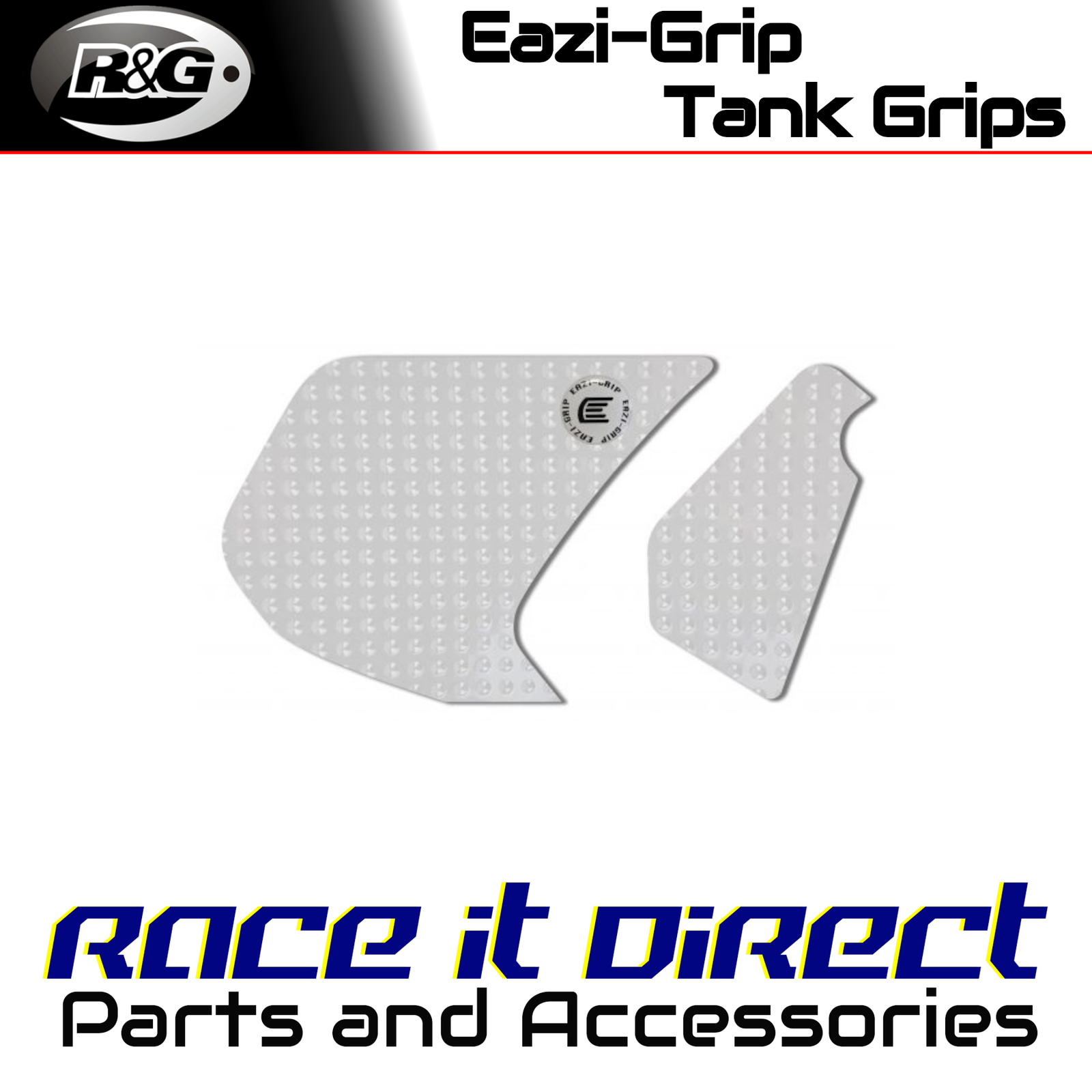 Eazi-Grip Tank Grips for Yamaha MT-07 (FZ-07) 2018-2020 EVO Clear Eazi-Grip
