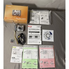 Canon PowerShot A540 6.0MP Digital Camera Silver 4x Zoom Boxed Bundle SD Card