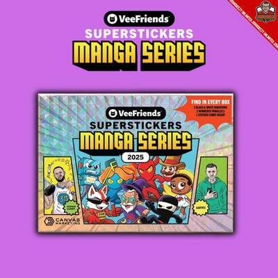 VeeFriends Super Sticker Box: Manga Series - ft Stephen Curry