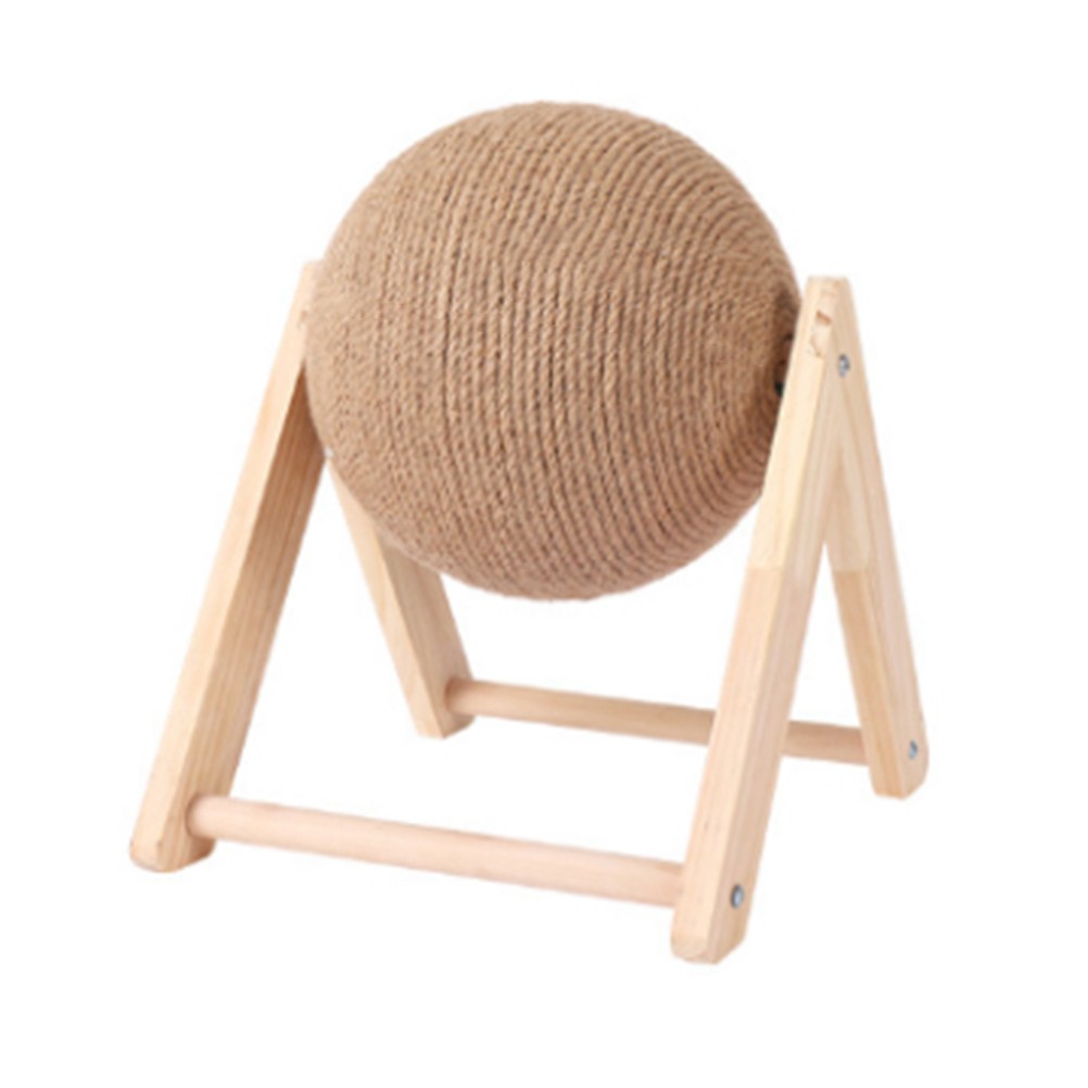 Sisal Rope Ball Cat Toy Cat Climbing Frame Pet Toy Interactive Game Scratching
