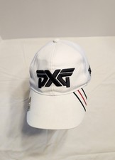PXG Golf Hat Baseball, Casual Sport Vented Adjustable White/Black Cap