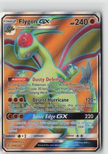 FLYGON GX 218/236 ULTRA RARE COSMIC ECLIPSE POKEMON NEAR MINT on eBay