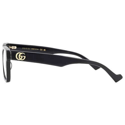 Gucci Demo Rectangular Ladies Eyeglasses GG1476OK 001 55 GG1476OK 001 55 - Picture 4 of 5