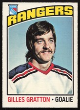 1976-77 O-Pee-Chee #28 Gilles Gratton NY Rangers NM-MT or Better! PACK FRESH!