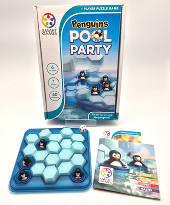 Pinguine Pool Party Smart Games Logikpuzzle UK Edition