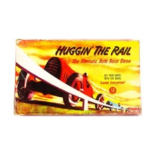Selchow & Righter Boardgame Huggin' The Rail Box Fair/VG+