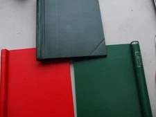 3 EMPTY  ALBUM BINDERS, STANLEY GIBBONS , CONCORD, CAPACITY